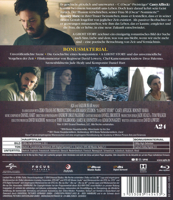 Ghost Story, A (blu-ray)