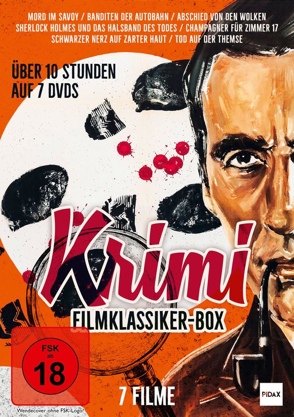 Krimi Filmklassiker-Box / Sieben deutsche Kriminalfilme mit absoluter Starbesetzung [7 DVDs]  (DVD)