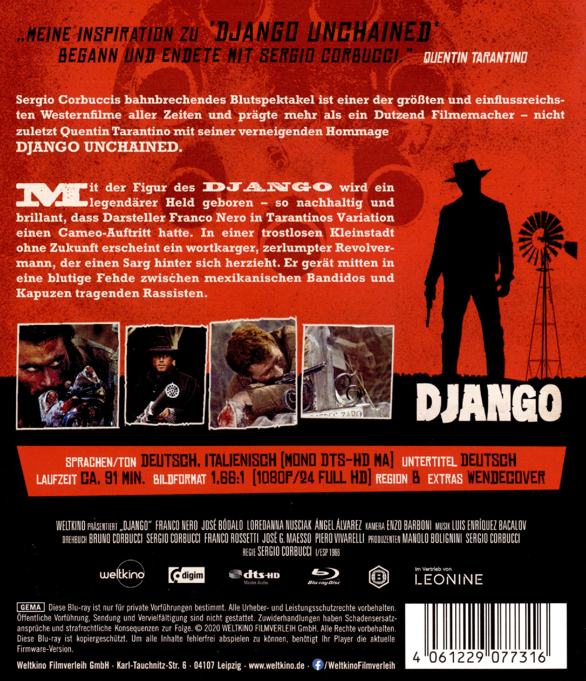 Django - Uncut Edition (blu-ray)