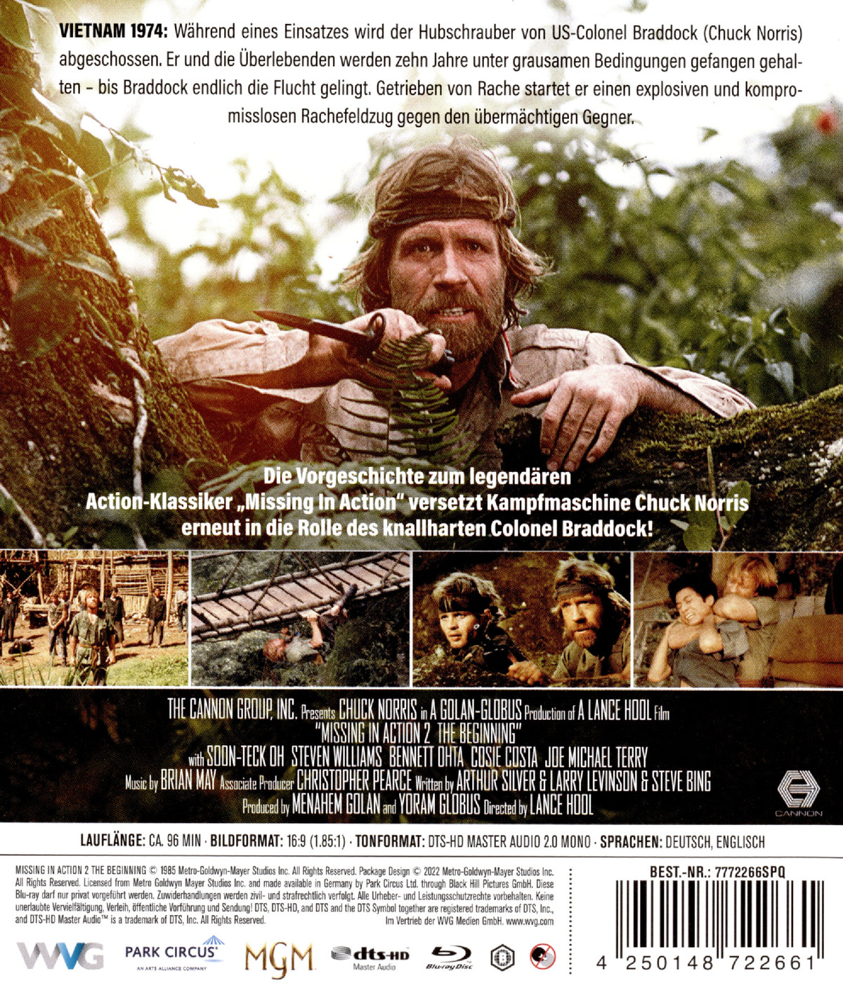 Missing in Action 2 - Die Rückkehr (blu-ray)