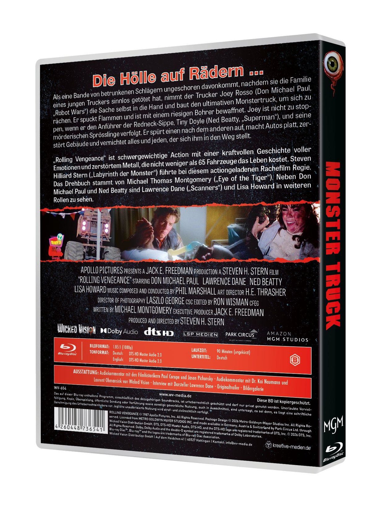 Rolling Vengeance (Monster Truck - Die Hölle auf Rädern) - UNGEKÜRZTE FASSUNG  (Blu-ray Disc)