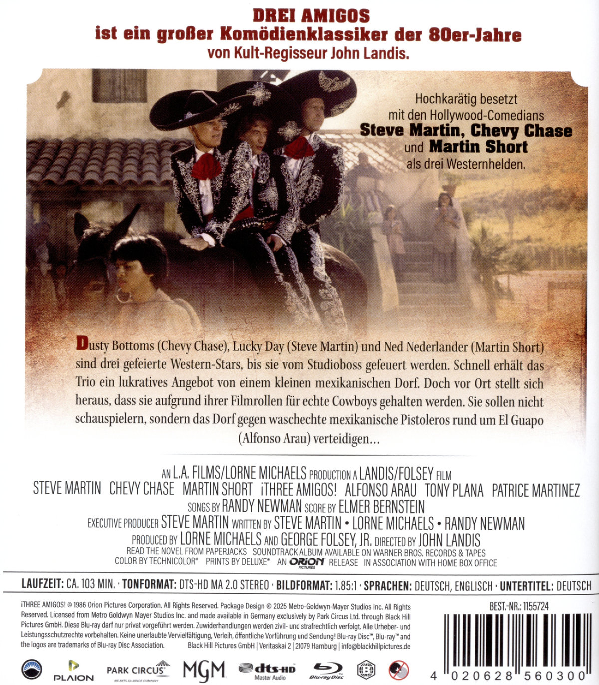 Drei Amigos!  (Blu-ray Disc)