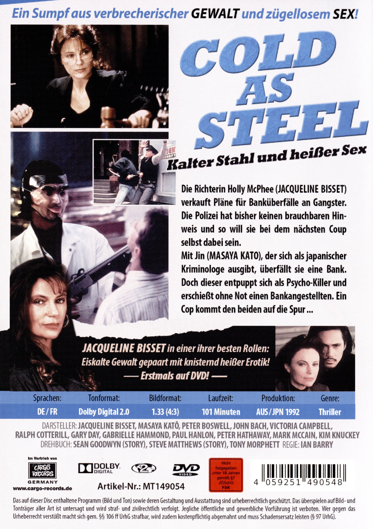 Cold as Steel - Kalter Stahl und heisser Sex