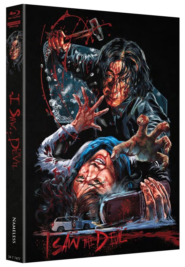 I saw the Devil - Uncut Mediabook Edition (4K Ultra HD+blu-ray) (G)