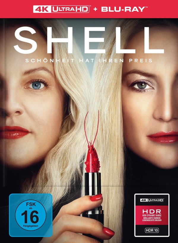 Shell - Schönheit hat Ihren Preis - Uncut Mediabook Edition  (4K Ultra HD+blu-ray)