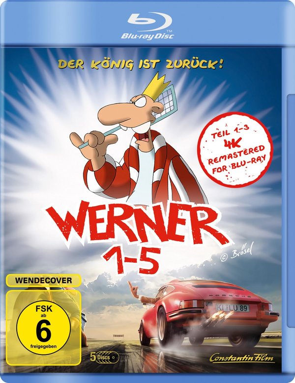 Werner 1-5 - Königbox (blu-ray)