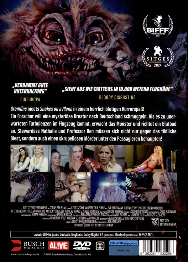 Monster on a Plane  (DVD)