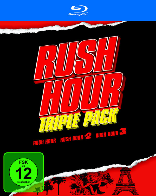 Rush Hour - Trilogy  [3 BRs]  (Blu-ray Disc)