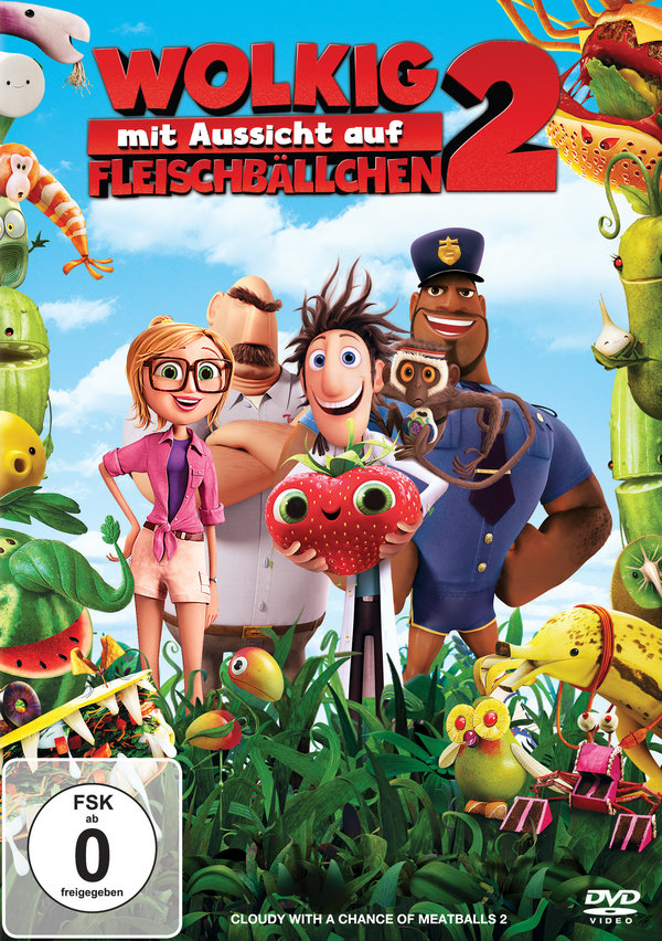 Wolkig mit Aussicht auf Fleischbällchen 2  (DVD)