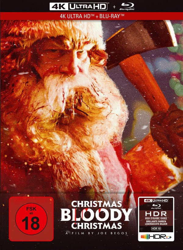 Christmas Bloody Christmas - Uncut Mediabook Edition (4K Ultra HD+blu-ray)