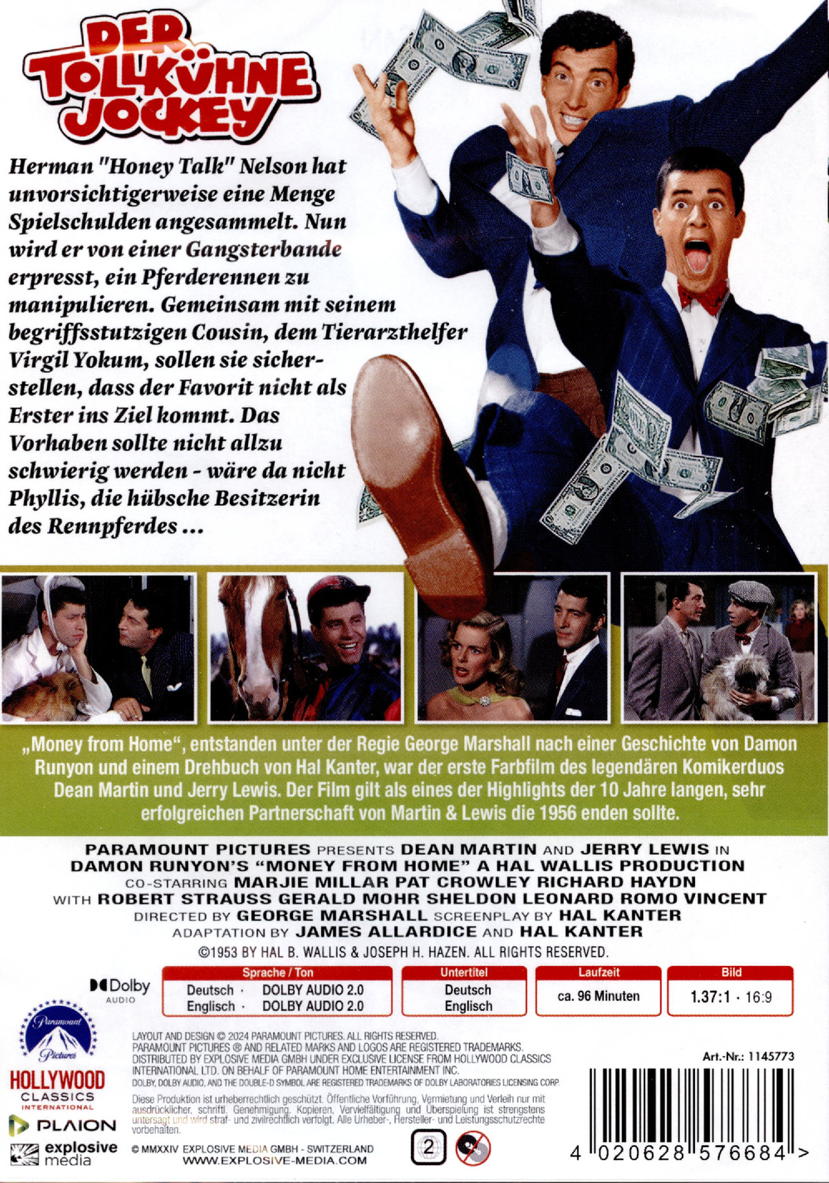 Der tollkühne Jockey  (DVD)