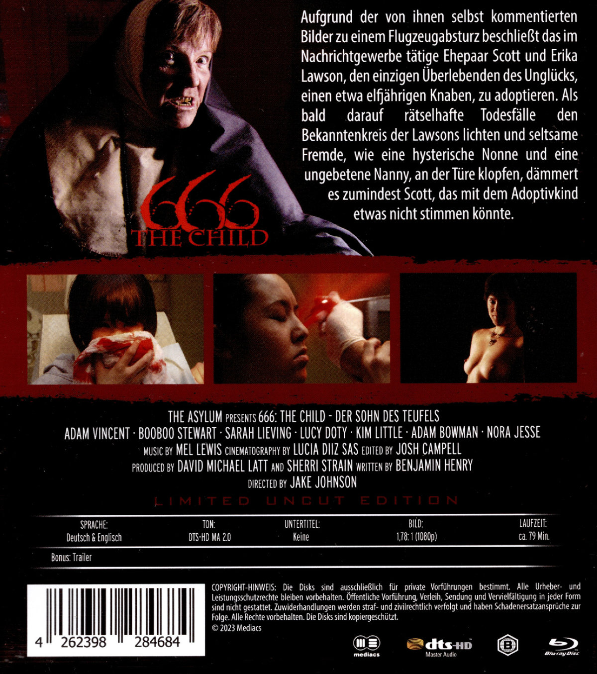 666 - The Child - Limited Uncut Edition (blu-ray)