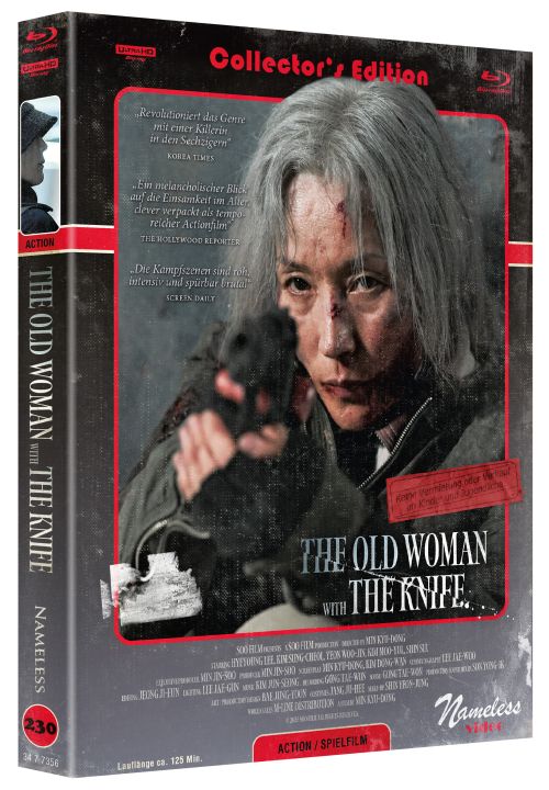The Old Woman with the Knife - Uncut Mediabook Edition  (4K Ultra HD+blu-ray) (C)