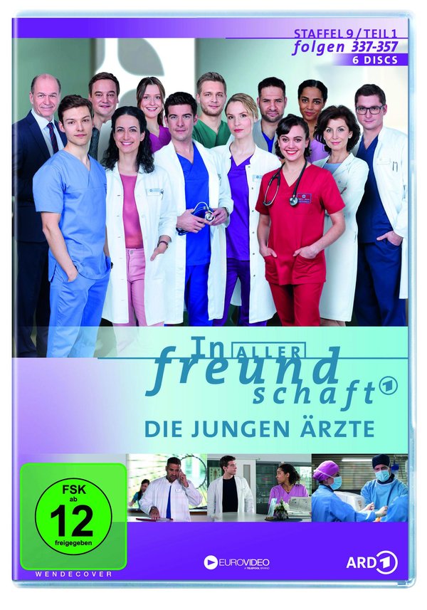 Die Jungen Ärzte, Staffel 9, Teil 1 (Folgen 337-357)  [6 DVDs]  (DVD)
