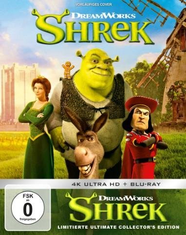 Shrek - 25th Anniversary Steelbook Edition  (4K Ultra HD+blu-ray)