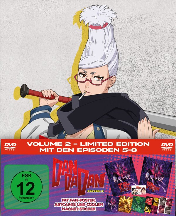 DAN DA DAN - Staffel 2, Volume 2 LTD. - Mit Fan-Poster, Artcards und Magnet-Sticker  (DVD)
