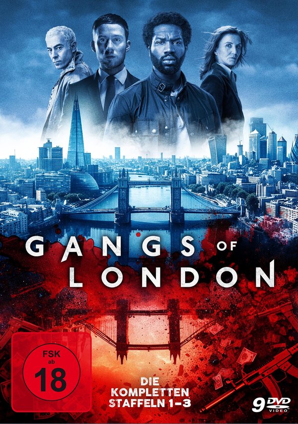 Gangs of London - Staffel 1-3  [9 DVDs]  (DVD)