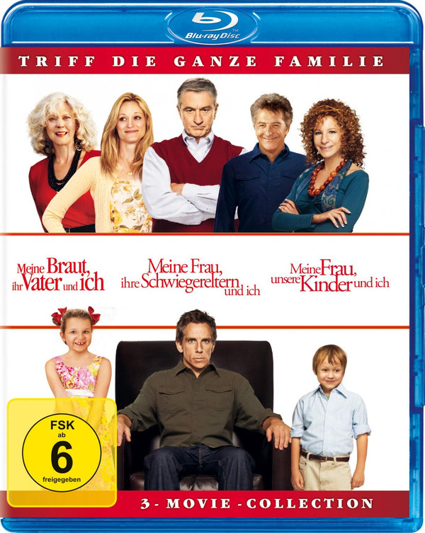 Meine Braut, ihr Vater und ich / Meine Frau, ihre Schwiegereltern und ich / Meine Frau, unsere Kinder und ich  [3 DVDs]  (Blu-ray Disc)