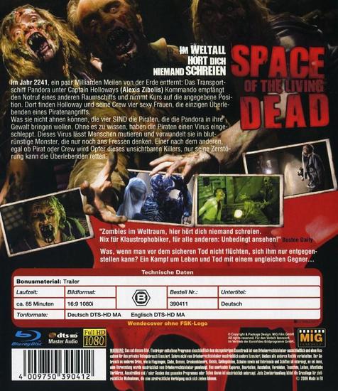 Space of the Living Dead (blu-ray)