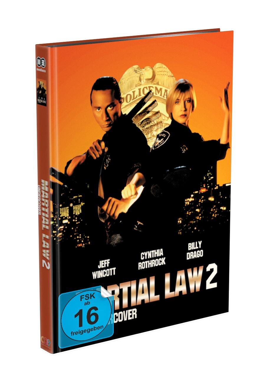 Martial Law 2 - Uncut Mediabook Edition (DVD+blu-ray+4K Ultra HD) (B)