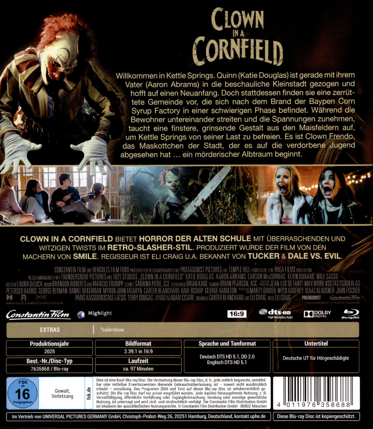 Clown in a Cornfield  (Blu-ray Disc)