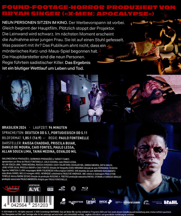 The Screening – Vorstellung des Todes  (Blu-ray Disc)