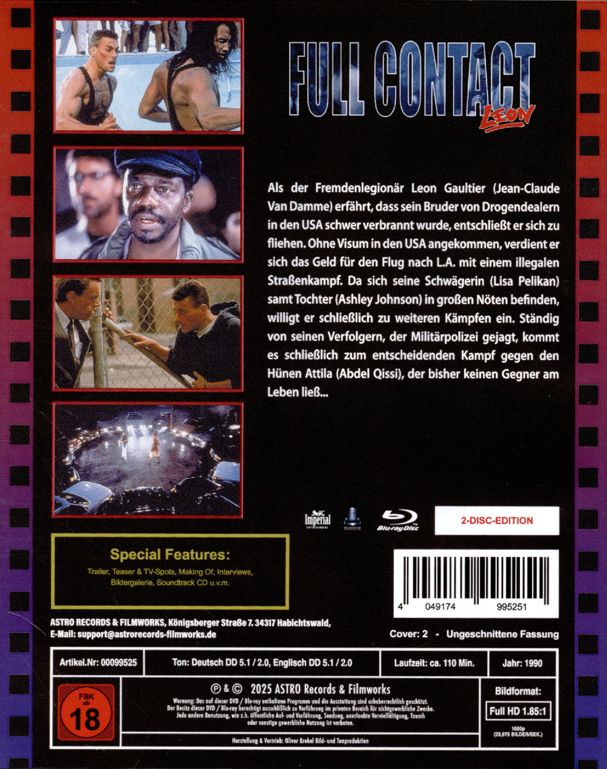 Leon - Full Sleeve Scanavo Box - Limitiert auf 66 Stück - Cover 2 (Blu-ray + CD)  (Blu-ray Disc)