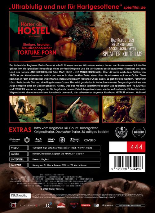 Man Eater – Der Menschenfresser ist zurück - Uncut Mediabook Edition  (DVD+blu-ray) (D)