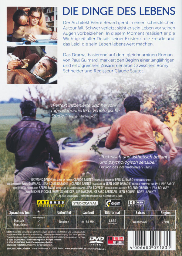 Die Dinge des Lebens  (DVD)