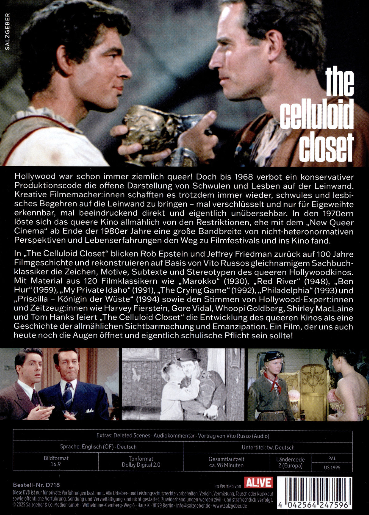 The Celluloid Closet  (DVD)