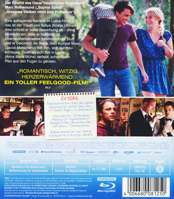 Mein Blind Date mit dem Leben  (Blu-ray Disc)