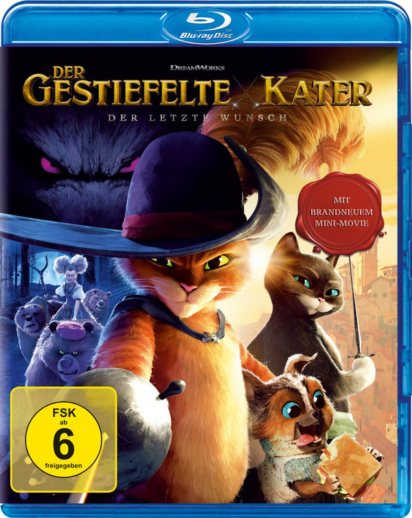 Gestiefelte Kater, Der - Der letzte Wunsch (blu-ray)