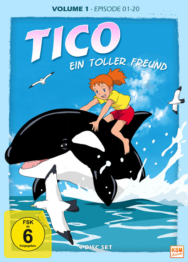Tico - Ein toller Freund - Volume 1/Episode 01-20  [4 DVDs]  (DVD)
