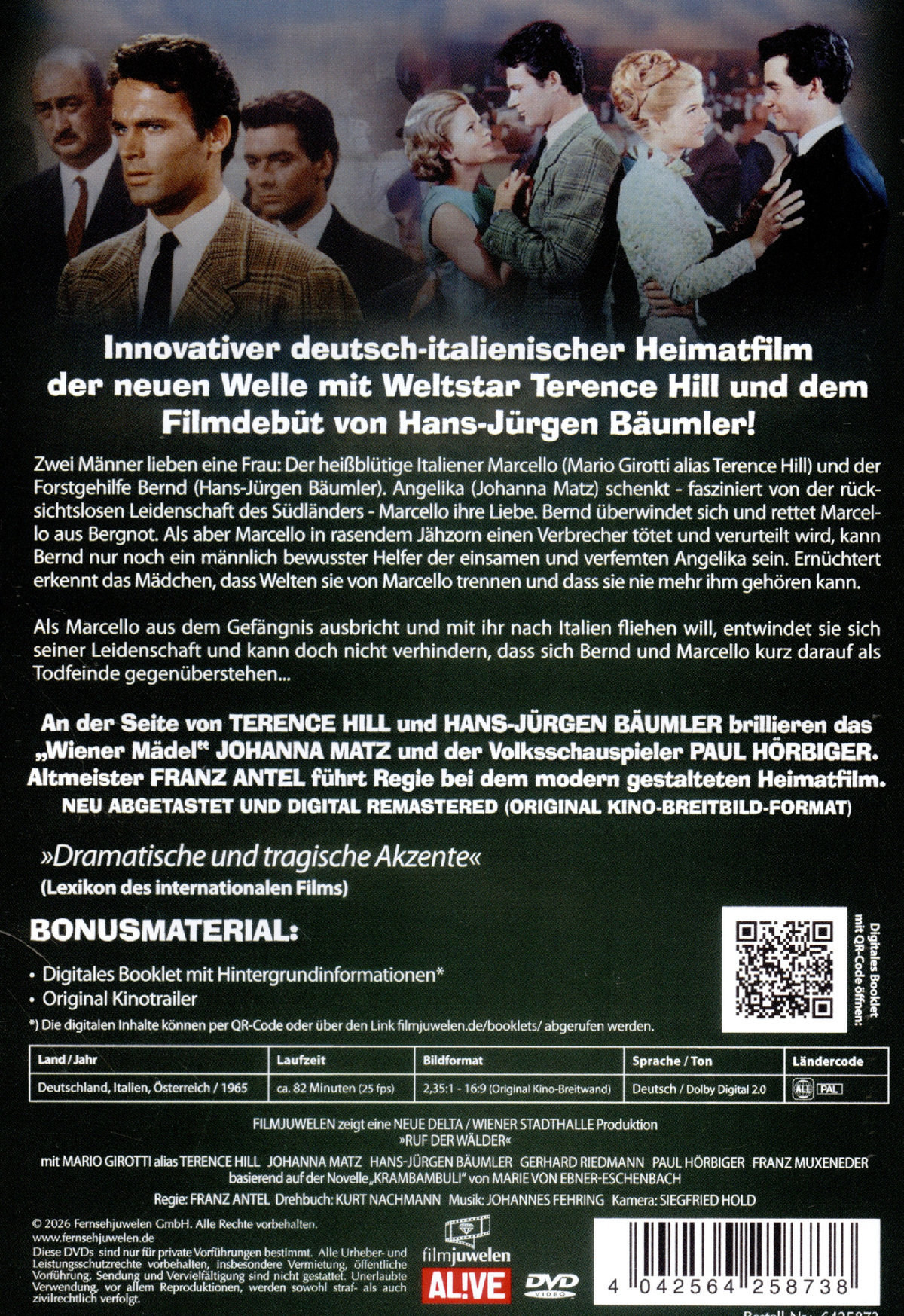 Ruf der Wälder (Neuauflage)  (DVD)