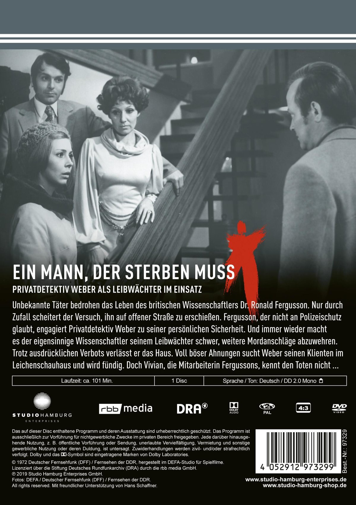 Ein Mann, der sterben muss  (DDR TV-Archiv)  (DVD)