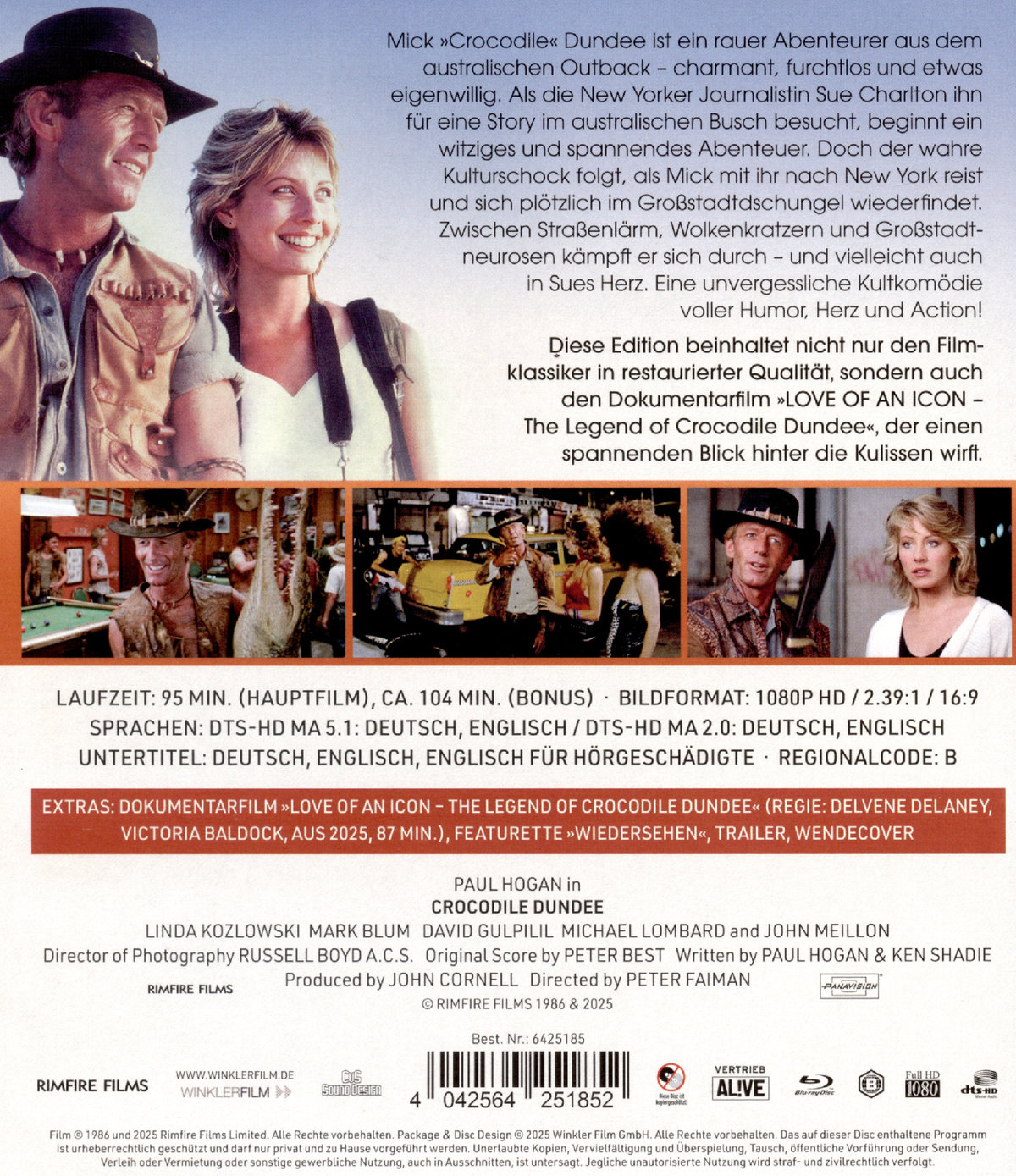 Crocodile Dundee  (blu-ray)