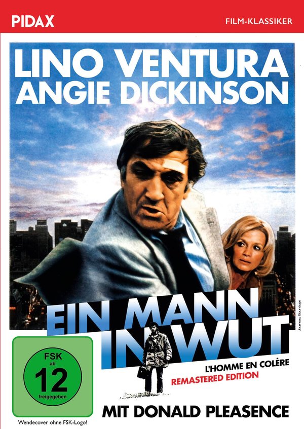 Ein Mann in Wut (L’homme en colère) - Remastered Edition / Spannender Kriminalfilm mit Starbesetzung (Pidax Film-Klassiker)  (DVD)