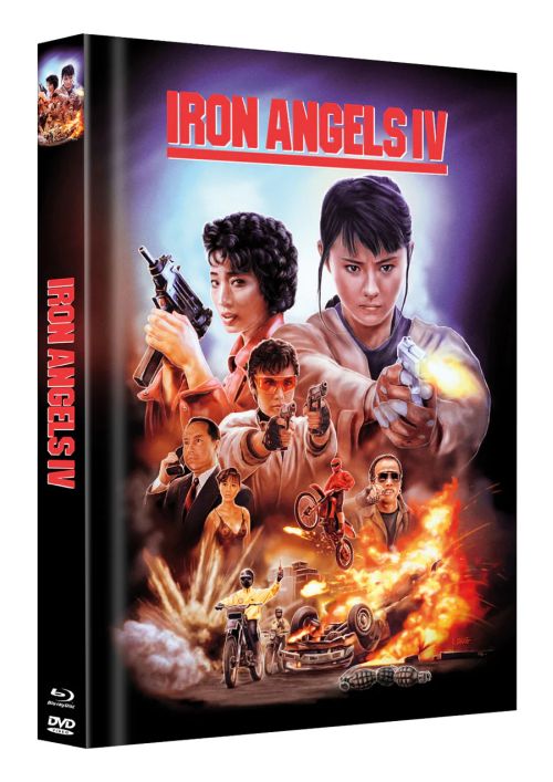 Iron Angels 4 - Uncut Mediabook Edition  (DVD+blu-ray) (B)