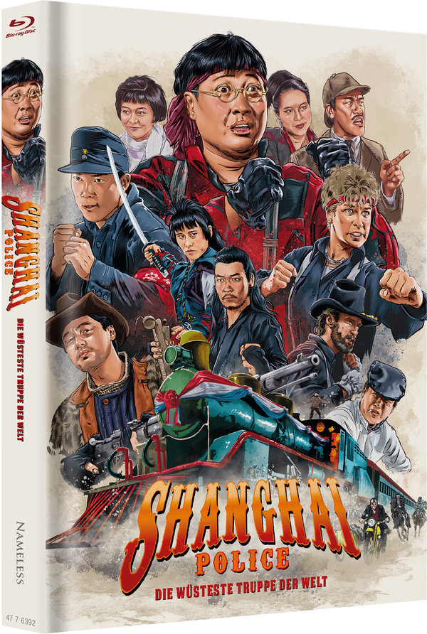 Shanghai Police - Uncut Mediabook Edition  (blu-ray) (B)