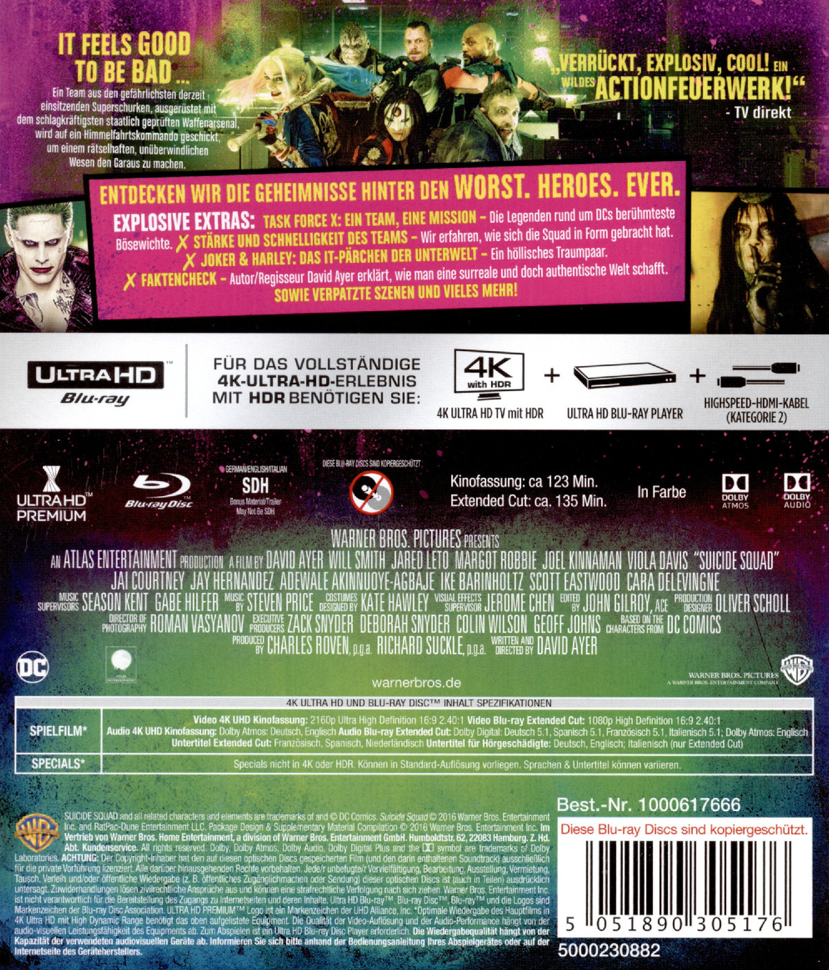 Suicide Squad (4K Ultra HD)