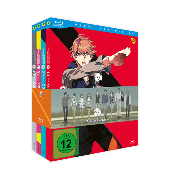 Samurai Flamenco - Bundle - Vol. 1-4  [4 BRs]  (Blu-ray Disc)