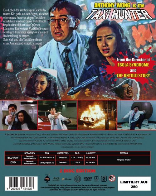 Taxi Hunter - Uncut Edition  (DVD+blu-ray) Taxi Hunter - Uncut Edition  (DVD+blu-ray)