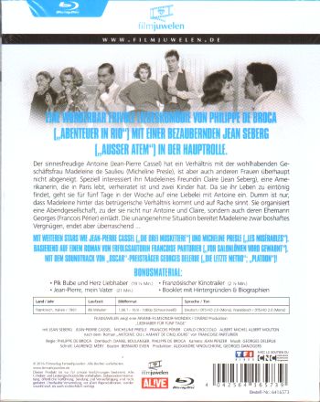 Liebhaber für fünf Tage (blu-ray)