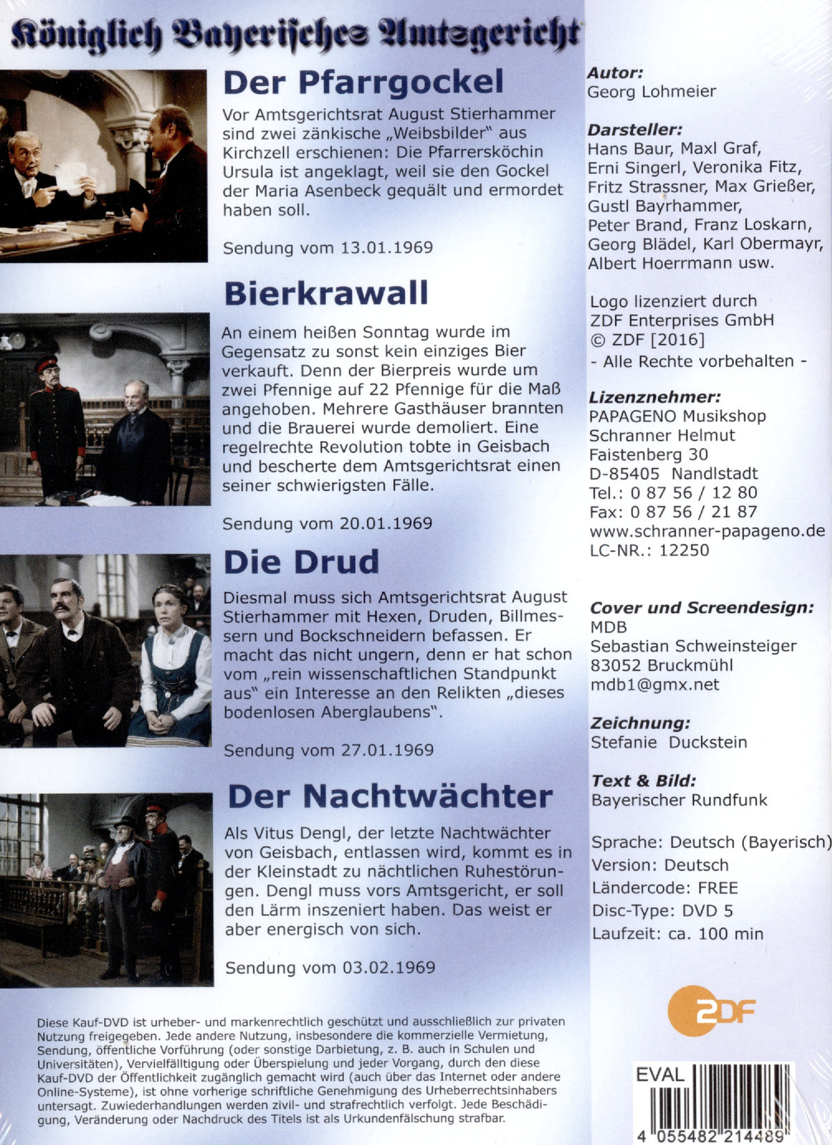 Königlich Bayerisches Amtsgericht - Folgen 01-04  (DVD)