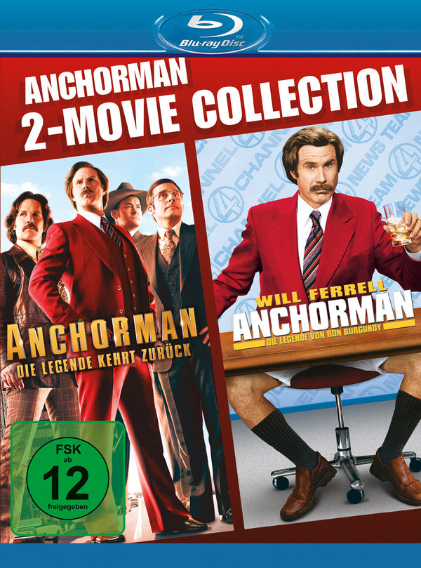 Anchorman Box  [2 BRs]  (Blu-ray Disc)