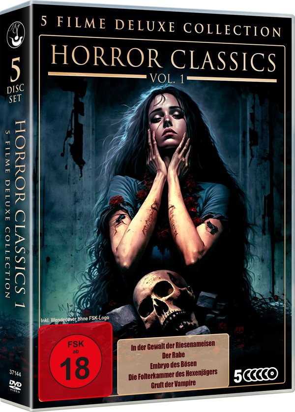 Horror Classics Vol. 1 - Deluxe Collection  [5 DVDs]  (DVD)