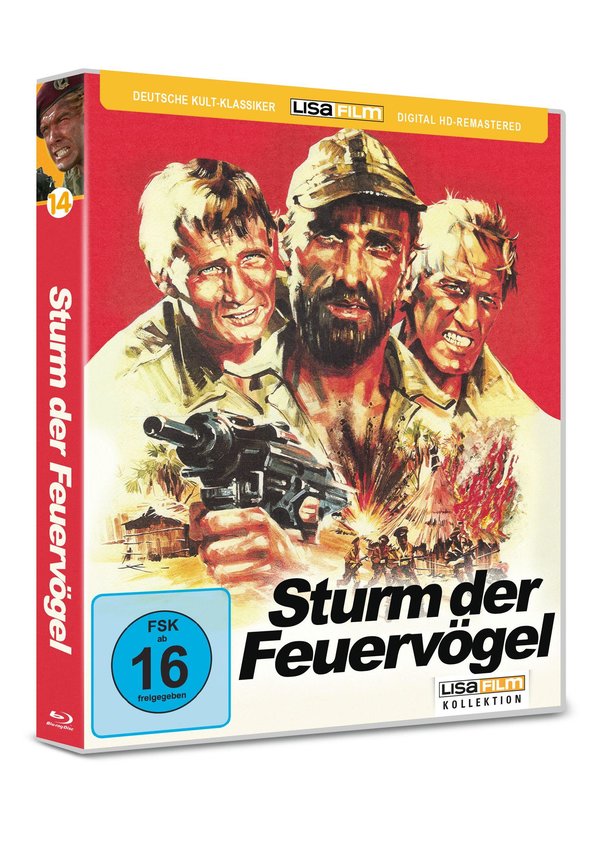 Sturm der Feuervögel (7 dreckige Teufel) - Lisa Film Kollektion #14  (UNCUT)  (Blu-ray Disc) Sturm der Feuervögel (7 dreckige Teufel) - Lisa Film Kollektion #14  (UNCUT)  (Blu-ray Disc)