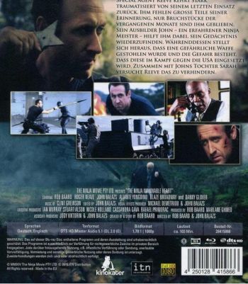 Ninja, The - Immovable Heart (blu-ray)