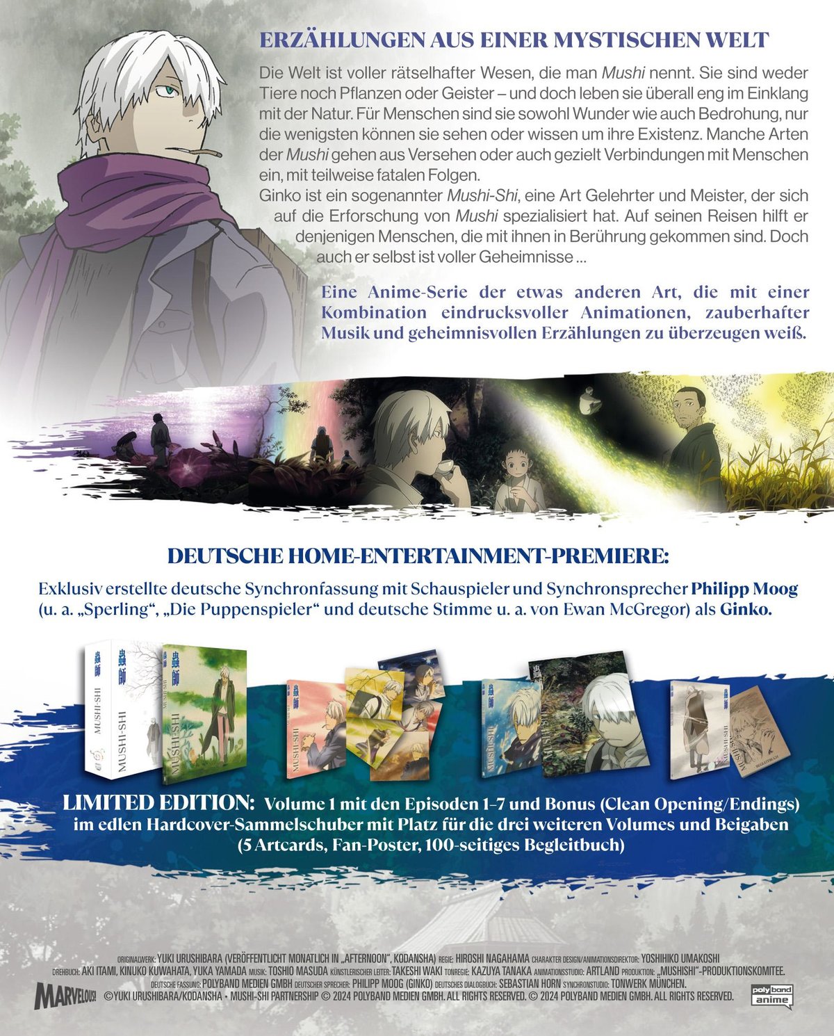 Mushi-Shi - Volume 1 LTD. - Mit Hardcover-Sammelschuber  (DVD)