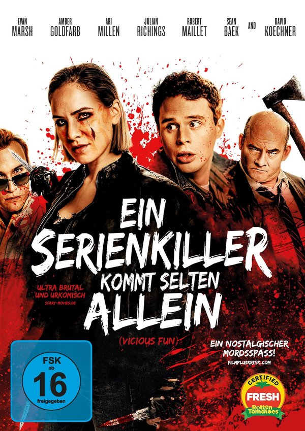 Ein Serienkiller kommt selten allein - Vicious Fun  (DVD)